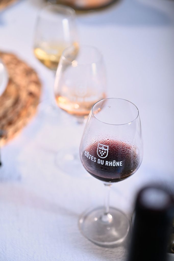Verre Côtes du Rhône