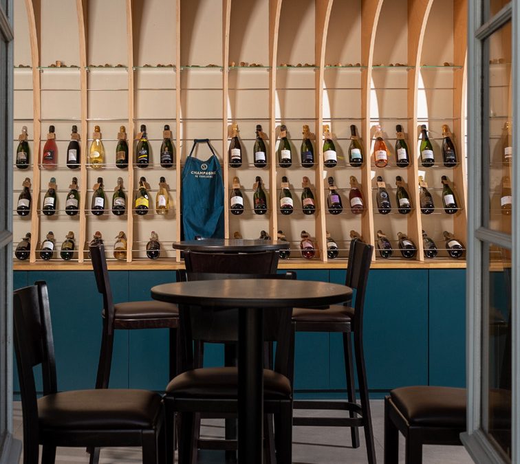 La Grande Épicerie accueille une cave éphémère Champagne de Vignerons