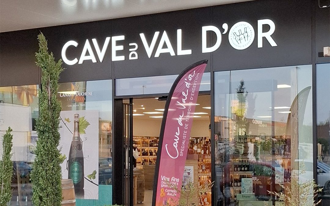Cave du Val d&rsquo;Or a ouvert sa 20e adresse à Reims Cormontreuil